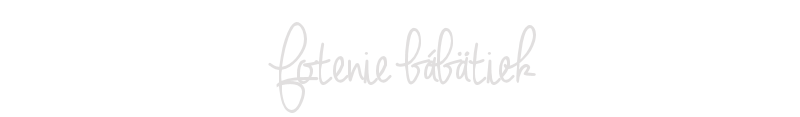 Fotenie bábätiek