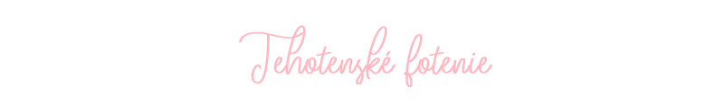 Tehotensk fotenie